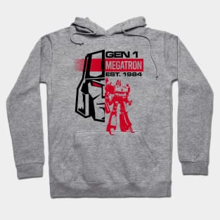 Transformers - GEN 1 - Megatron - Big head & text Hoodie